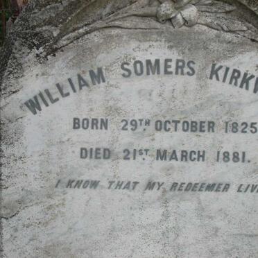 KIRKWOOD William Somers 1825-1881