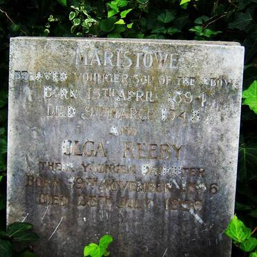 LETHERBY Maristowe 1894-1948 :: LETHERBY Olga Reeby 1896-1956