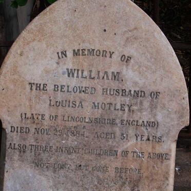 MOTLEY William -1884