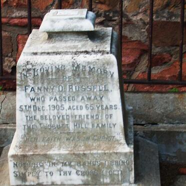 RUSSELL Fanny O. -1905