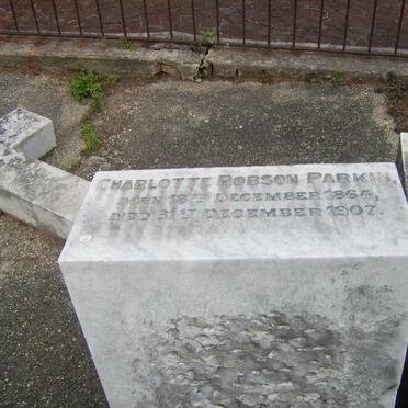 PARKIN Charlotte Robsonkin 1864-1907