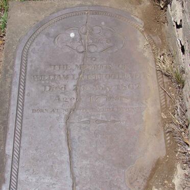 EVENS William Lightfoot -1862