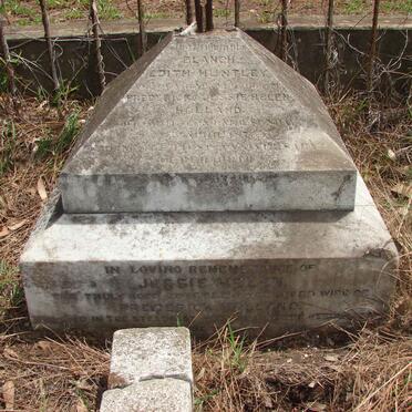 HOLLAND Jessie Helen -1874 :: HOLLAND Blanch Edith Huntley -187?