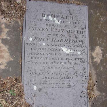 HARRISON Mary Elizabeth -185?7