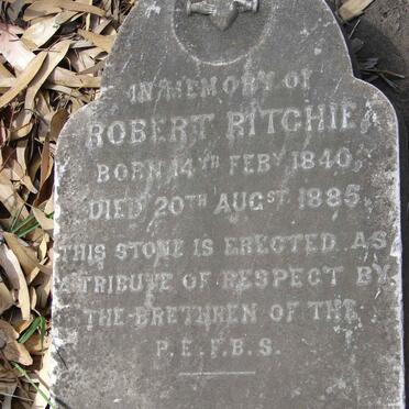 RITCHIE Robert 1840-1885