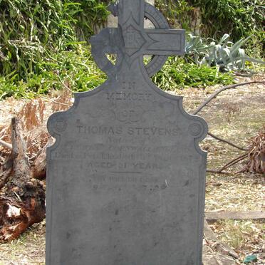 STEVENS Thomas -1878