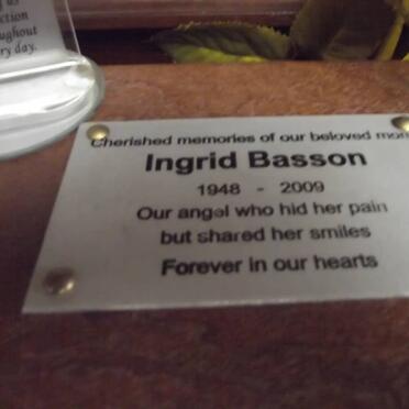 BASSON Ingrid 1948-2009