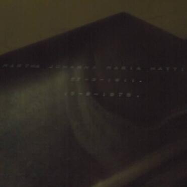 HATTINGH Martha Johanna Maria 1911-1975