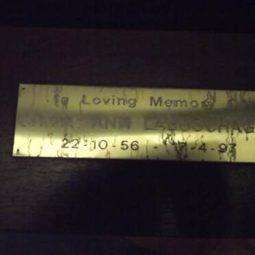 LABUSCHAGNE Carole Ann 1956-1997