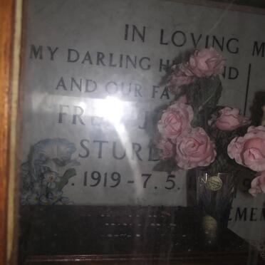 STURDY Fred J. 1919-