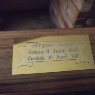 WALS Arijan 1924-2011