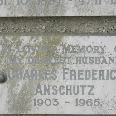 ANSCHUTZ Charles Frederick 1903-1965