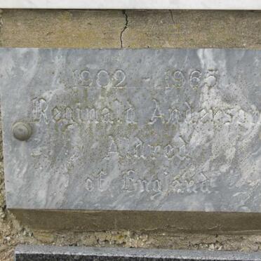 ALDRED Reginald Anderson 1902-1965