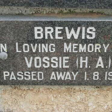 BREWIS H.A. -1981
