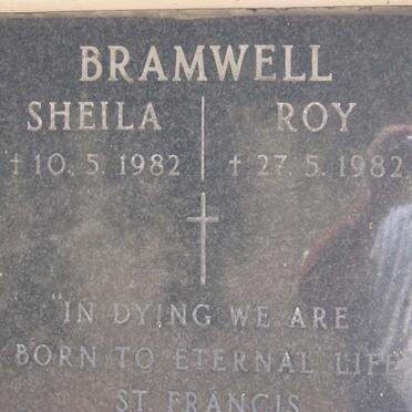 BRAMWELL Roy -1982 &amp; Sheila -1982