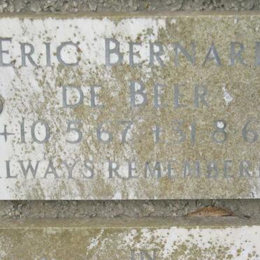 BEER Eric Bernard, de 1967-1968