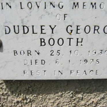 BOOTH Dudley George 1930-1978
