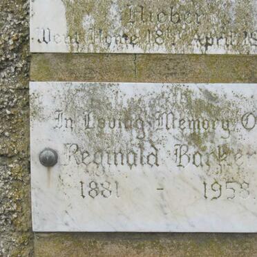 BARKER Reginald 1881-1958