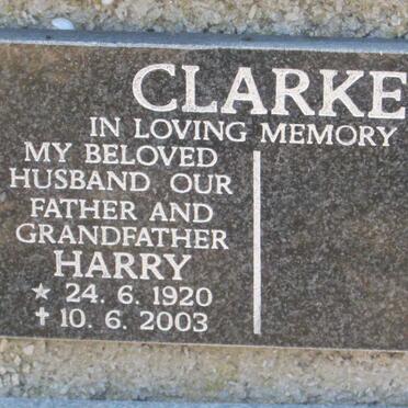 CLARKE Harry 1920-2003