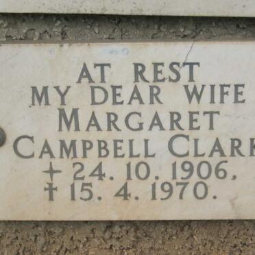 CLARK Margaret Campbell 1906-1970