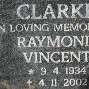 CLARKE Raymond Vincent 1934-2002