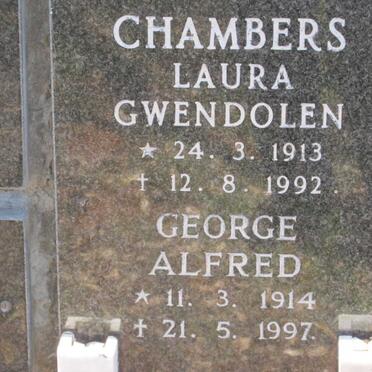 CHAMBERS George Alfred 1914-1997 &amp; Laura Gwendolen 1913-1992