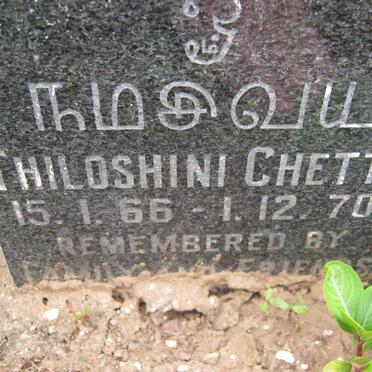 CHETTY Thiloshini 1966-1970