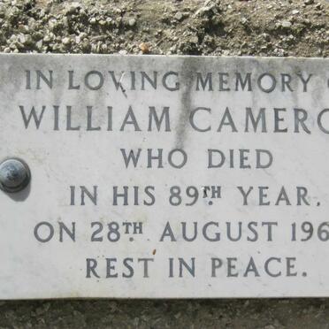 CAMERON William -1968