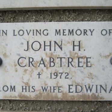 CRABTREE John H. -1972