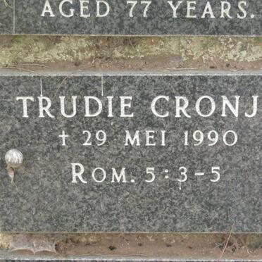 CRONJE Trudie -1990