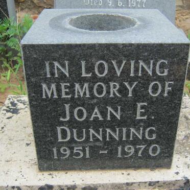 DUNNING Joan E. 1951-1970