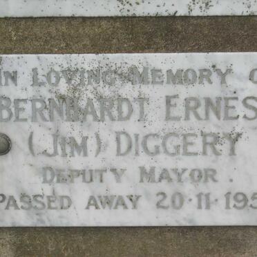 DIGGERY Bernard Ernest -1958