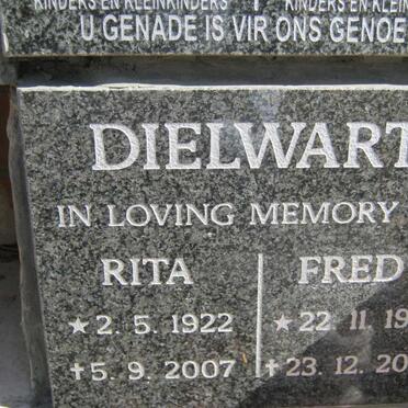 DIELWART Fred 1920-2008 &amp; Rita 1922-2007