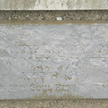 DAVIES Violet 1893-1967