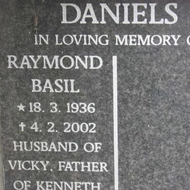 DANIELS Raymond Basil 1936-2002