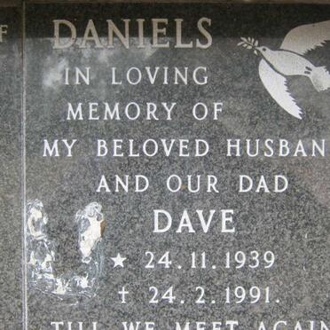 DANIELS Dave 1939-1991