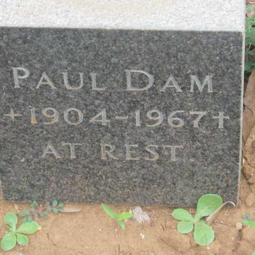 DAM Paul 1904-1967