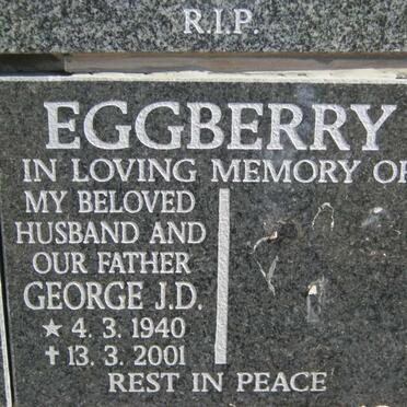EGGBERRY George J.D. 1940-2001