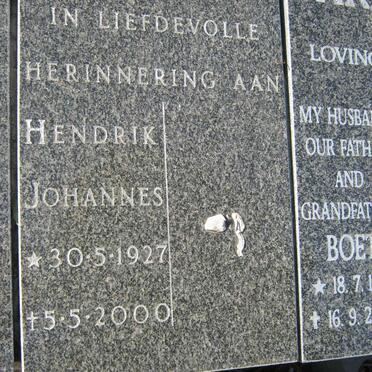 ENGELBRECHT Hendrik Johannes 1927-2000
