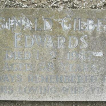 EDWARDS Reginald Gilbert -1967