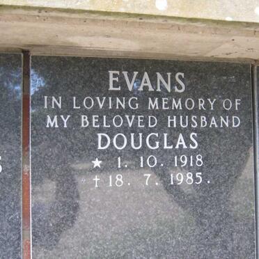 EVANS Douglas 1918-1985