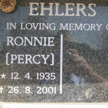 EHLERS Percy 1935-2001