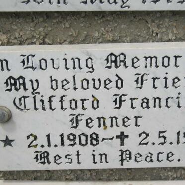 FENNER Clifford Francis 1908-1976