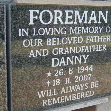 FOREMAN Danny 1944-2007