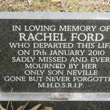 FORD Rachel -2010
