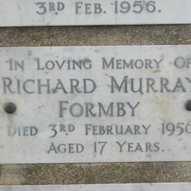 FORMBY Richard Murray -1956
