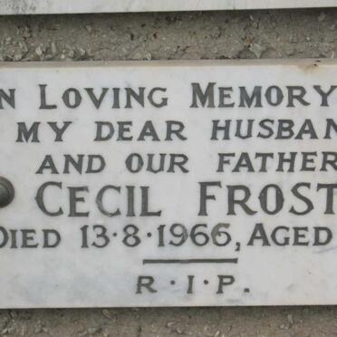 FROST Cecil -1966