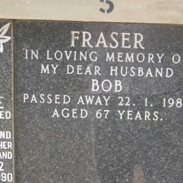 FRASER Bob -1987