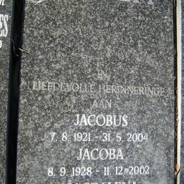 GREEFF Jacobus 1921-2004 &amp; Jacoba 1928-2002 :: GREEFF Magdalena 1953-1997