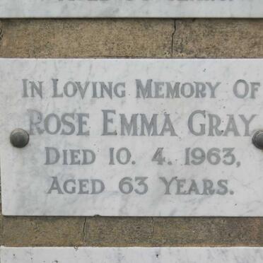 GRAY Rose Emma -1963